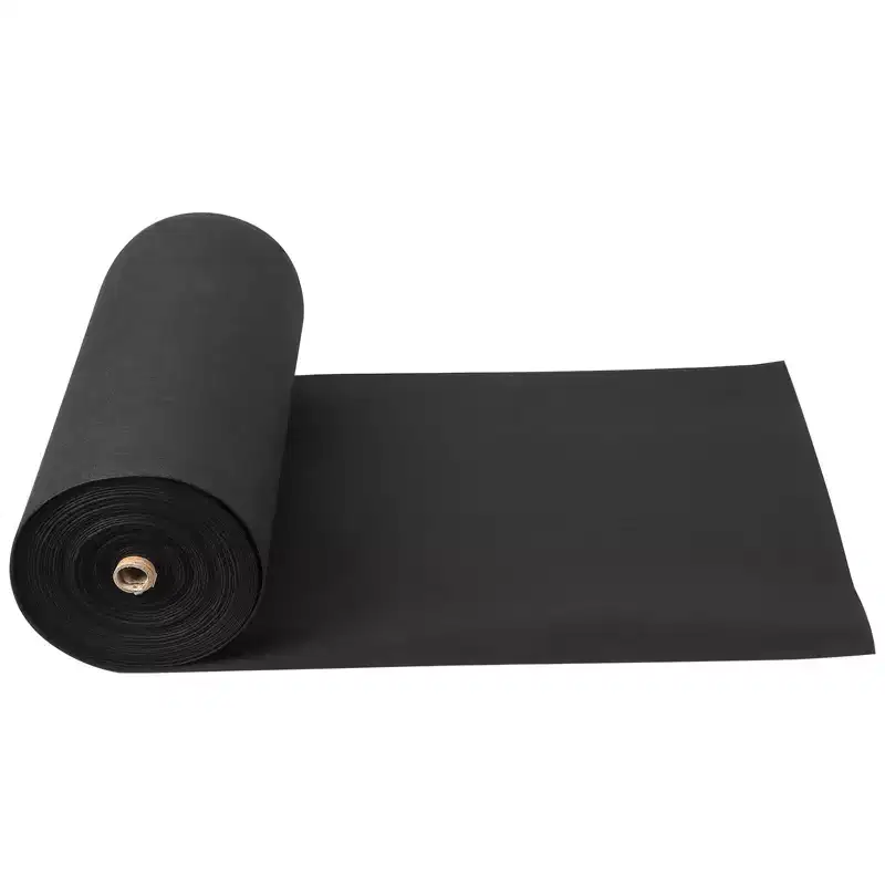 GustoWave 6oz Heavy-Duty Geotextile Fabric (4'x100') for Driveway Stabilization, French Drains & Erosion Control, Pro-Grade Underlayment