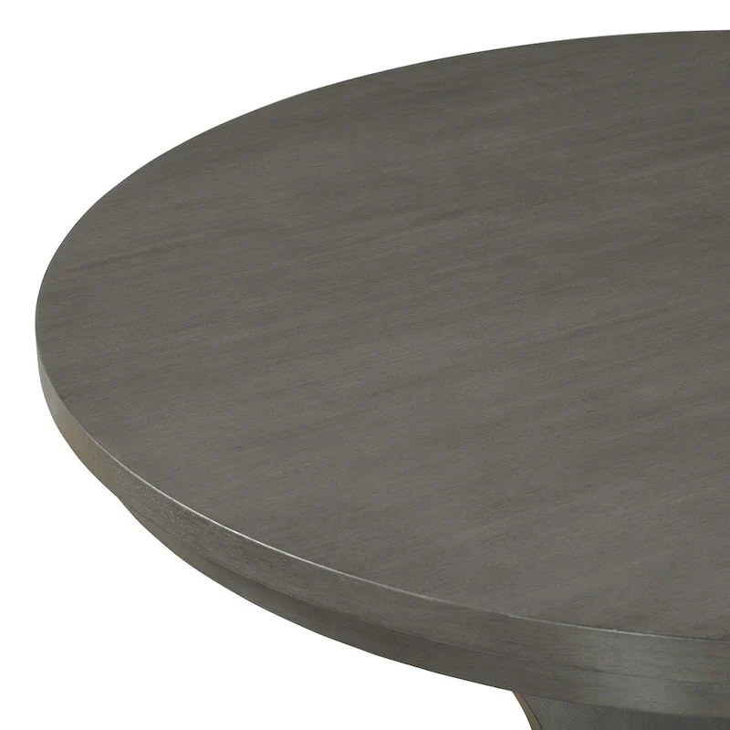 Modern Country Dining Table and Chair Sets Multi-Functional Dining Table and Chair Sets with Curved Table Base and Curved Bench