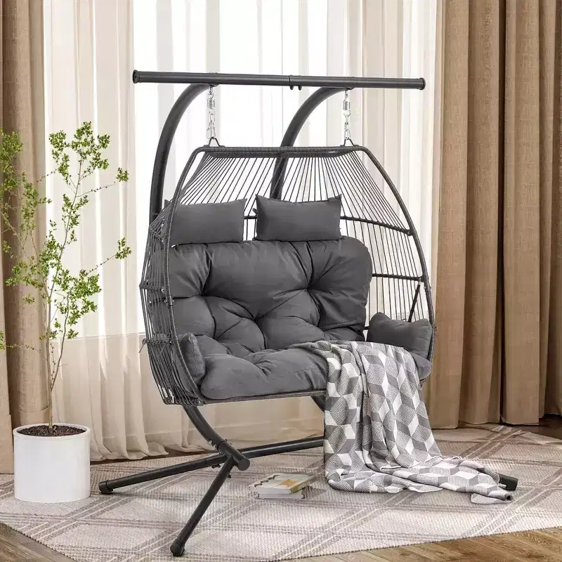 EROMMY Swing Double Egg Chair