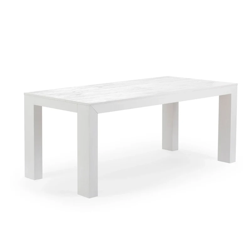 Plank and Beam Rectangular Modern Dining Table - 72