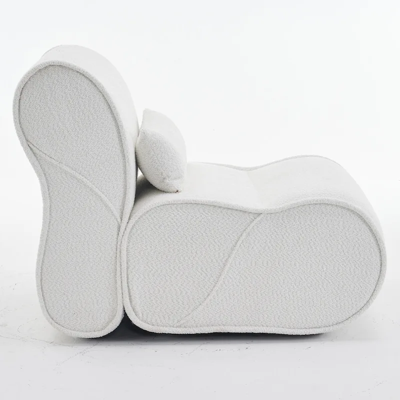 GDFStudio - Amelia Timeless Fabric Recliner with Ergonomic Design and Matching Pillows