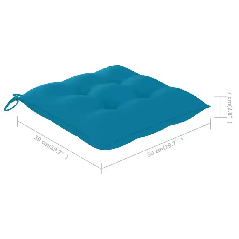 vidaXL Patio Chair With Tea Table