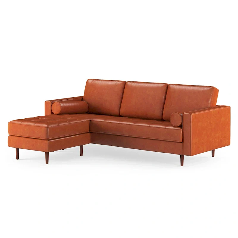 Cambridge Velvet Reversible Sectional