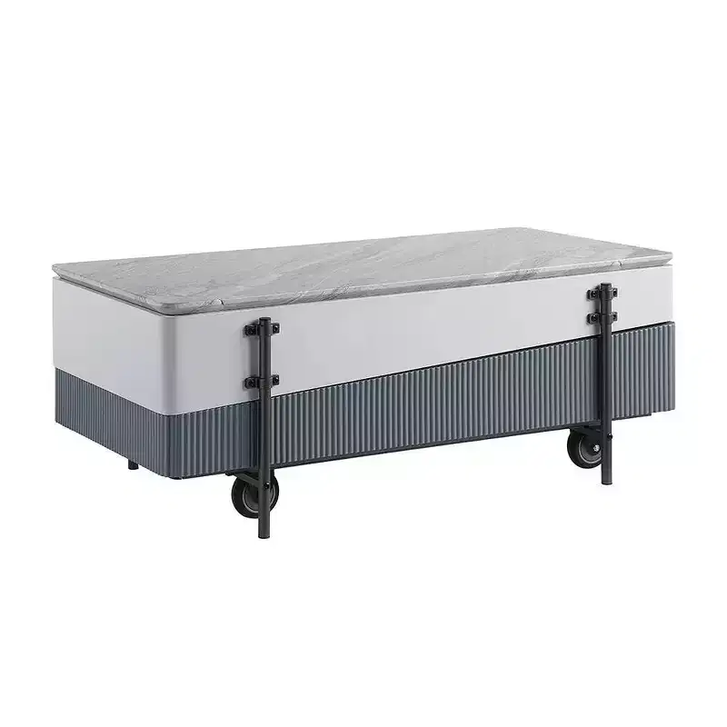 Acme Furniture Wilkins Coffee Table White/Gray Finish