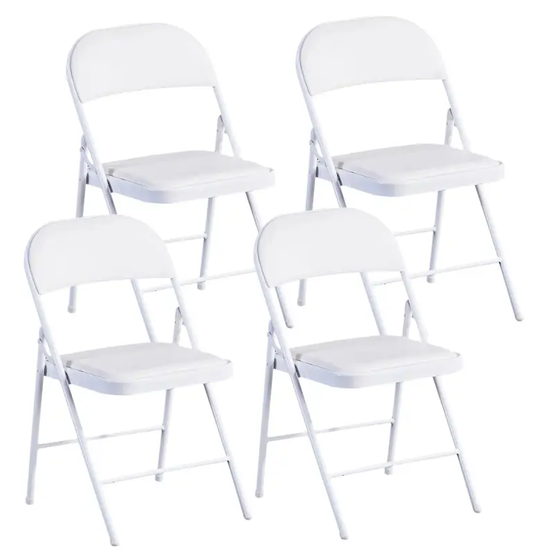 Commercialine Padded Folding Chair (Set of 4)