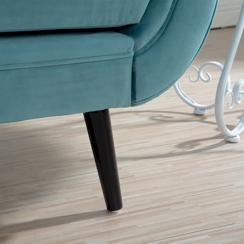 70.86W Chaise Lounge with Scroll Arm