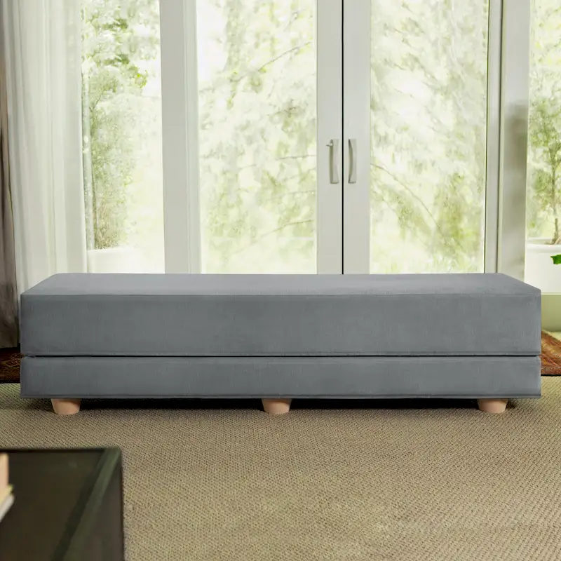 Copper Grove Steenwijk Convertible Twin Bed Bench Sleeper