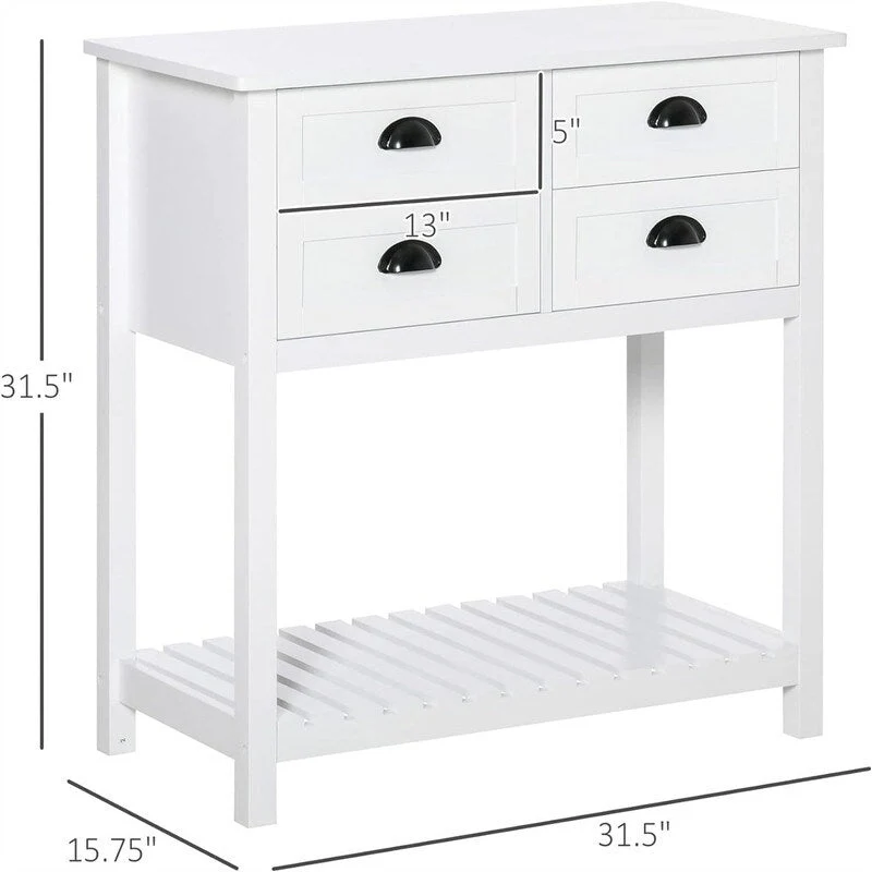 Coffee Bar Cabinet - 15.75D x 31.5W x 31.5H