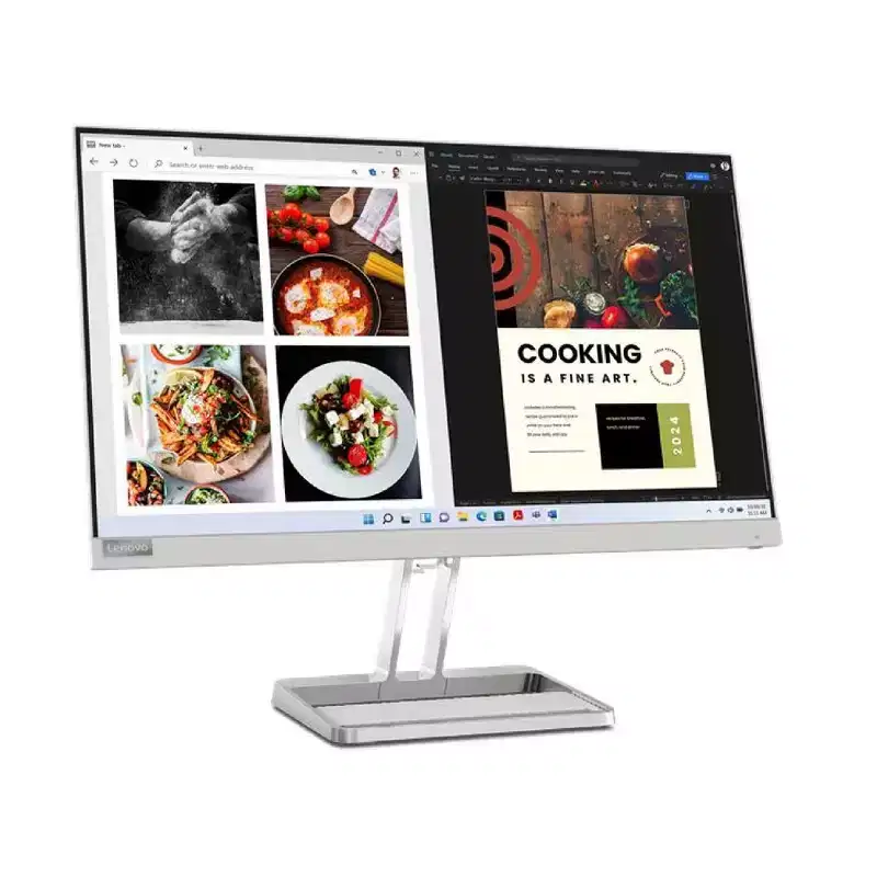 Refurbished: Lenovo L24i-30 23.8 Monitor 1920 x 1080 100 Hz 6 ms 250 nits - Manufacturer Refurbished