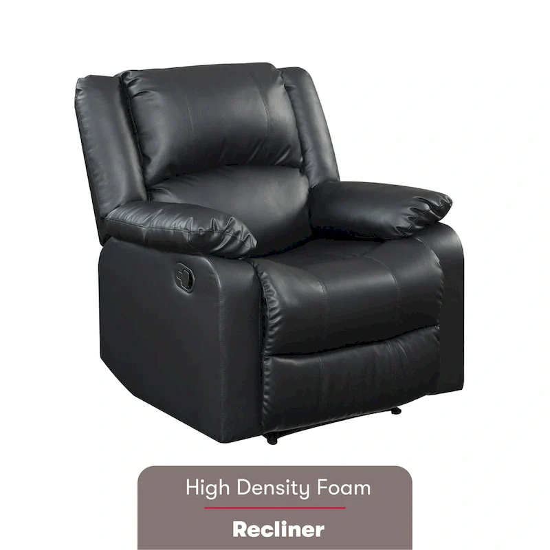Relax A Lounger  Faux Leather Manual Recliner