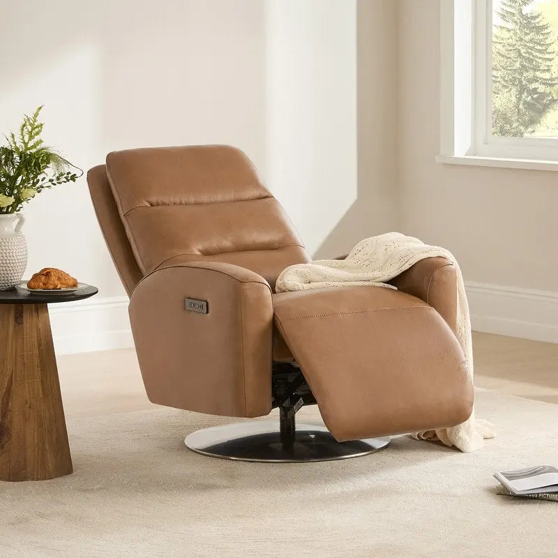Dual-Motor Electric Swivel Recliner