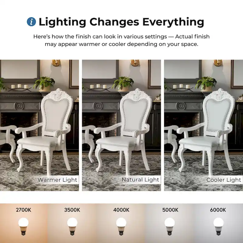 Furniture of America Eugene Traditional Solid Wood Dining Arm Chairs with Nailhead Trim and Cabriole Legs (Set of 2)