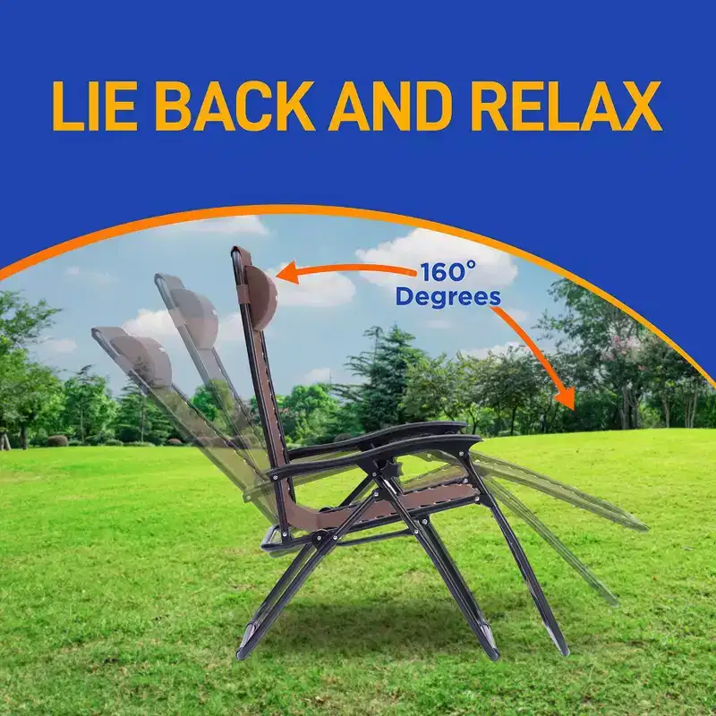 SereneLife Zero Gravity Lounge Chair