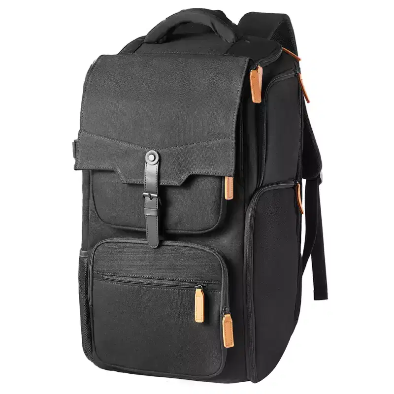 VEVOR Miniature Storage Carrying Figure Bag, Fits 58 Infantry Minis, Miniature Transport Bag with Handle & Adjustable Shoulder Strap,Black