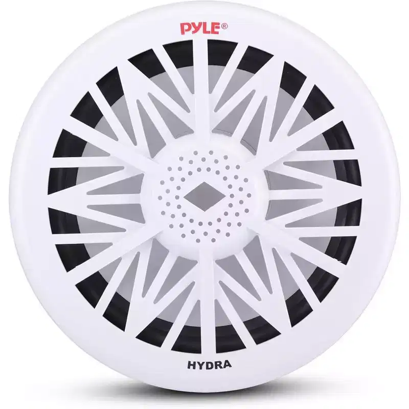 Pyle 10 Marine Subwoofer 500 Watt Water Resistant Design (PLMRW10) - White