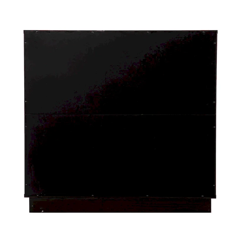 SEI Furniture Elinda Transitional Brown Wood Cabinet