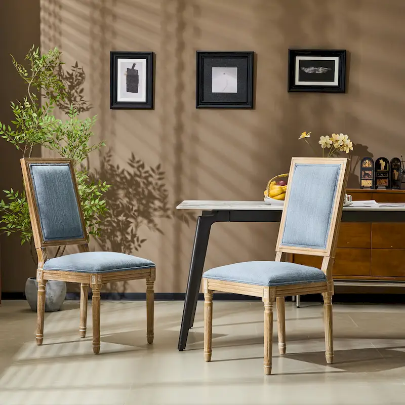 Regina Wood Upholstered Dining Chair by Christopher Knight Home