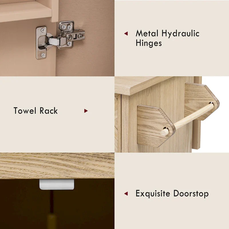 51.2W Ash Veneer Solid Wood Handwoven Kitchen Island With Drop Leaf(no include stool)