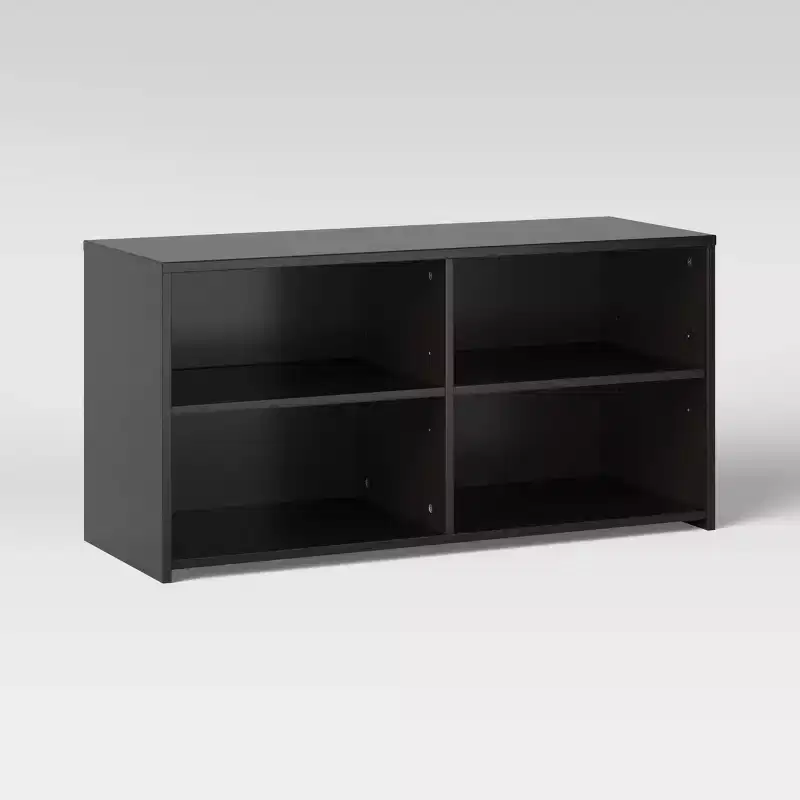 Dorm Storage TV Stand for TVs up to 43" Black - Room Essentials