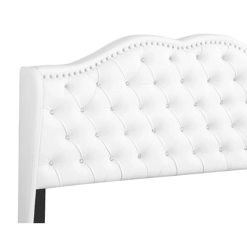 Joy Jewel Tufted Upholstered Bed