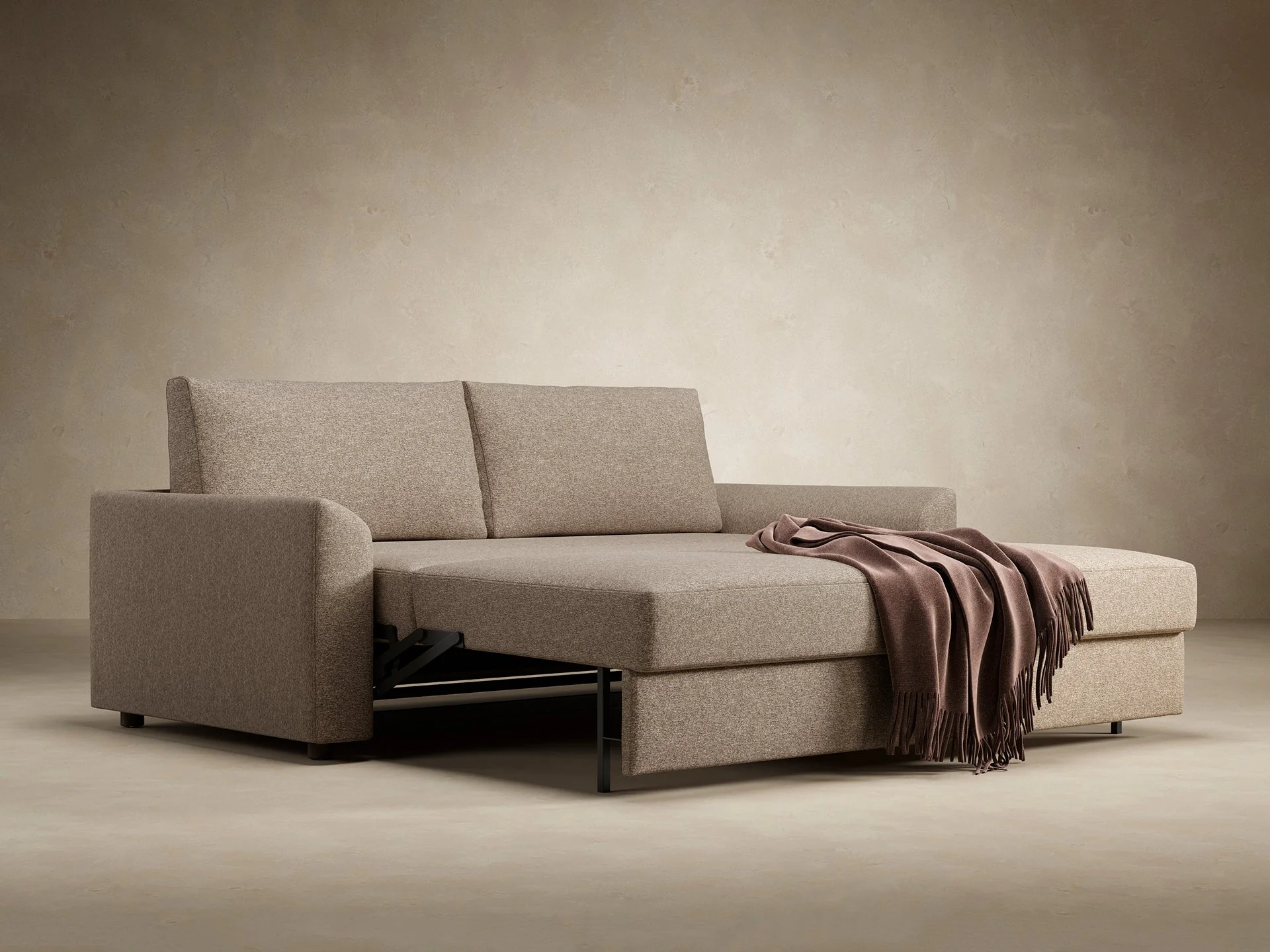 Neah Curved Arms Sofa Bed