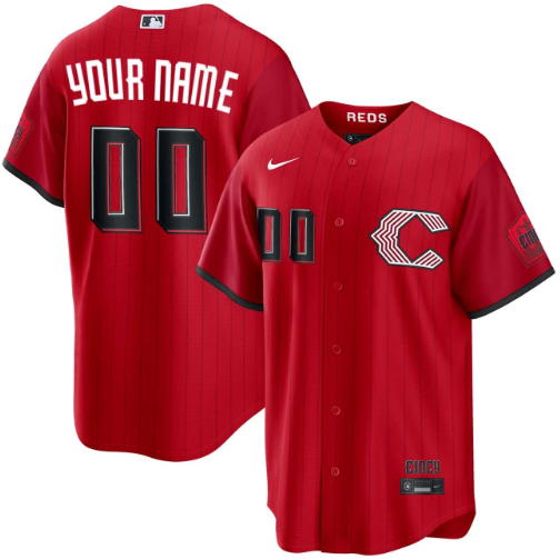 Cincinnati Reds Red 2026 City Connect Limited Custom Jersey