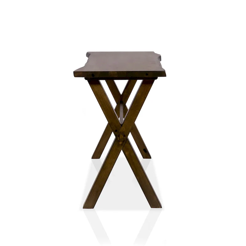 Mav Transitional Walnut 47-inch Solid Wood Sofa Table