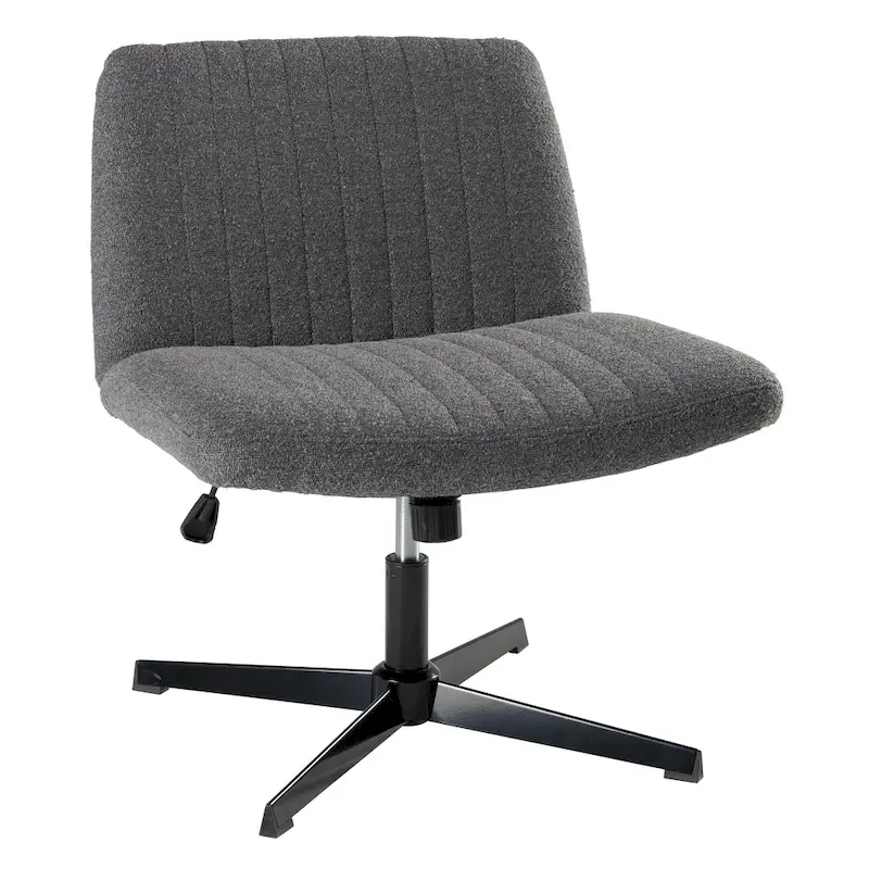 Bush Furniture Sutton Armless Computer Chair Without Wheels