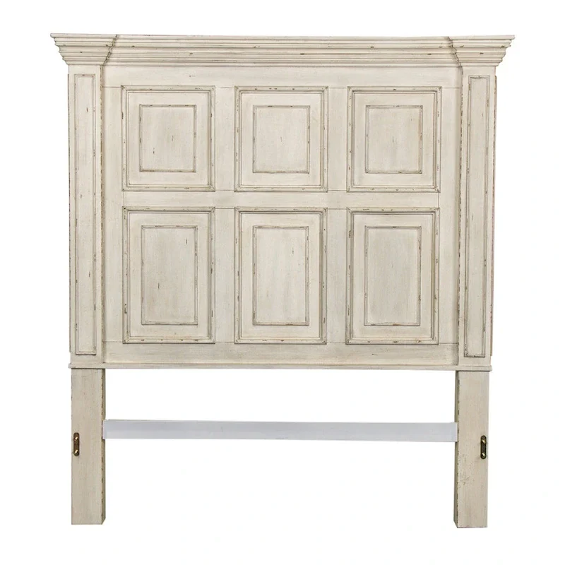 Big Valley Whitestone Distressed Queen Panel Bed