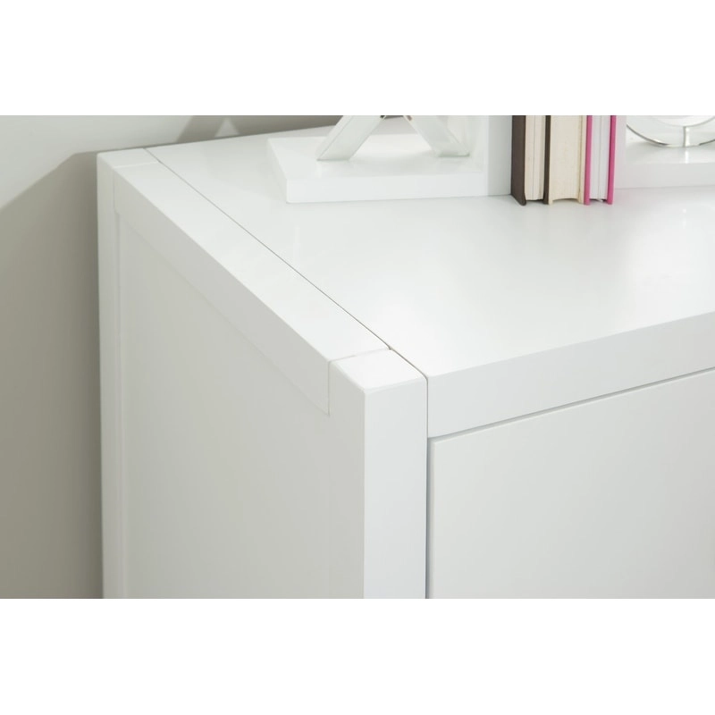 Linon Poppy Rolling File Cabinet