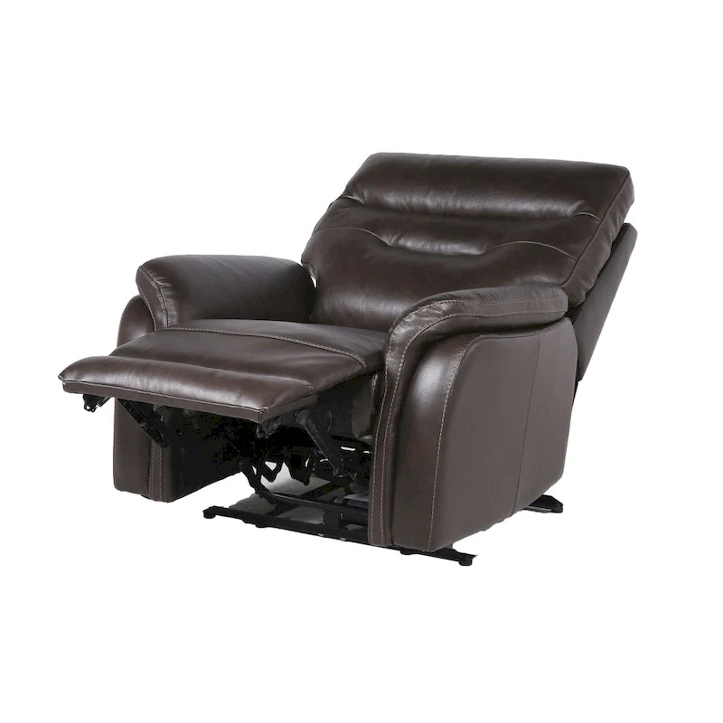 Dark Brown / Dark Red 3-Piece Power Reclining Sofa Set (Seats 6)