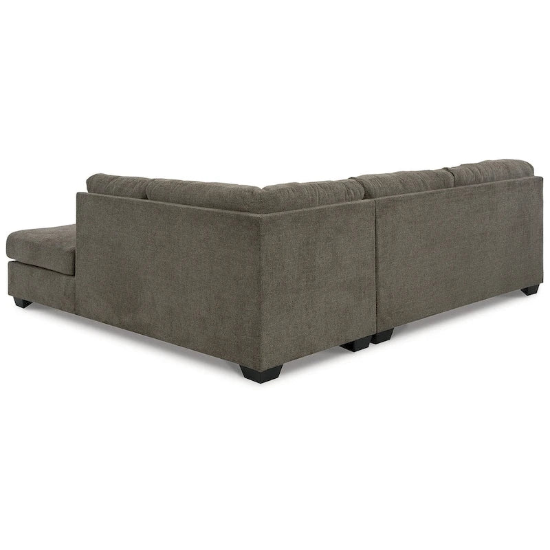 Signature Design by Ashley Mahoney 2-Piece Sleeper Sectional with Chaise - 105W x 90D x 37H