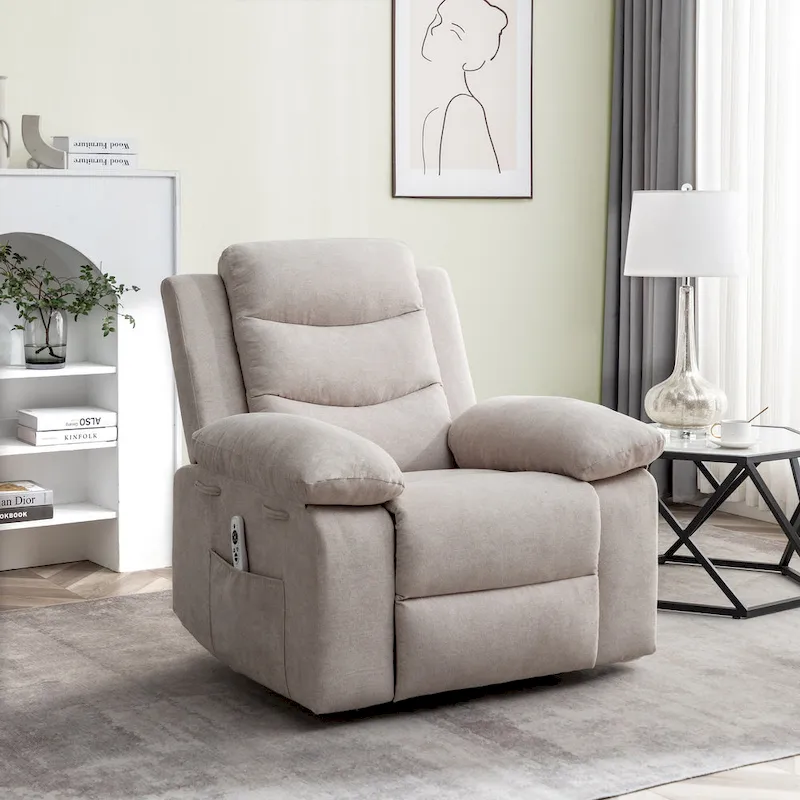 Power Recliner Chair with Adjustable Massage and Heating