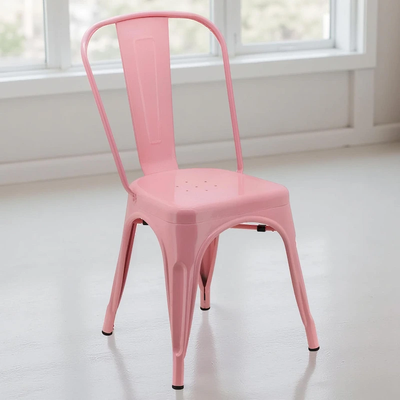 Industrial Restaurant Cafe Style Armless Chair BULK DEAL (Set of 10)