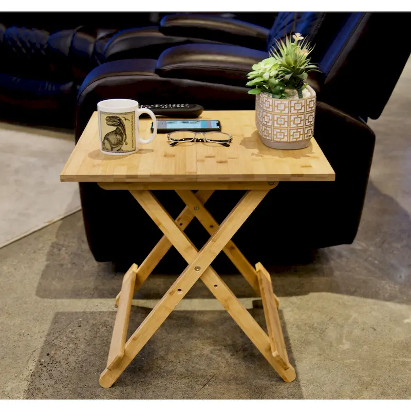 Solid Bamboo Folding Table