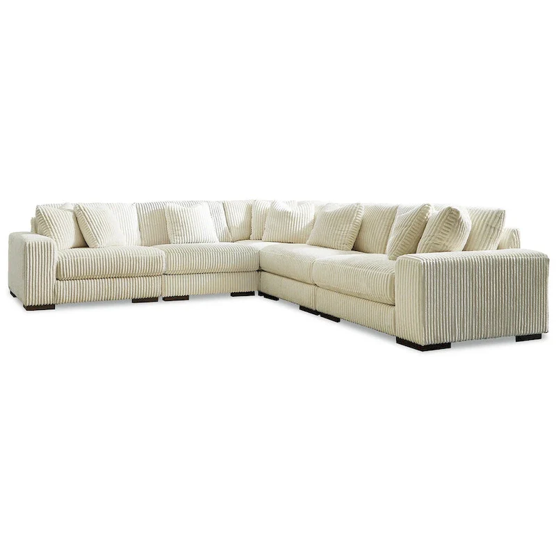 Signature Design by Ashley Lindyn 5-Piece Sectional - 133W x 133D x 38H