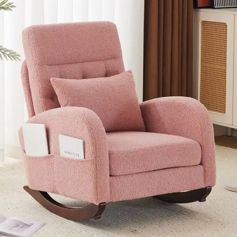 Upholstered Rocking Chair