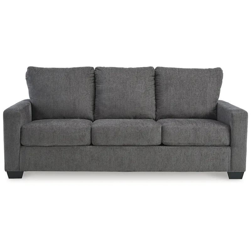 Signature Design by Ashley Rannis Pewter Queen Sofa Sleeper - 85W x 40D x 39H