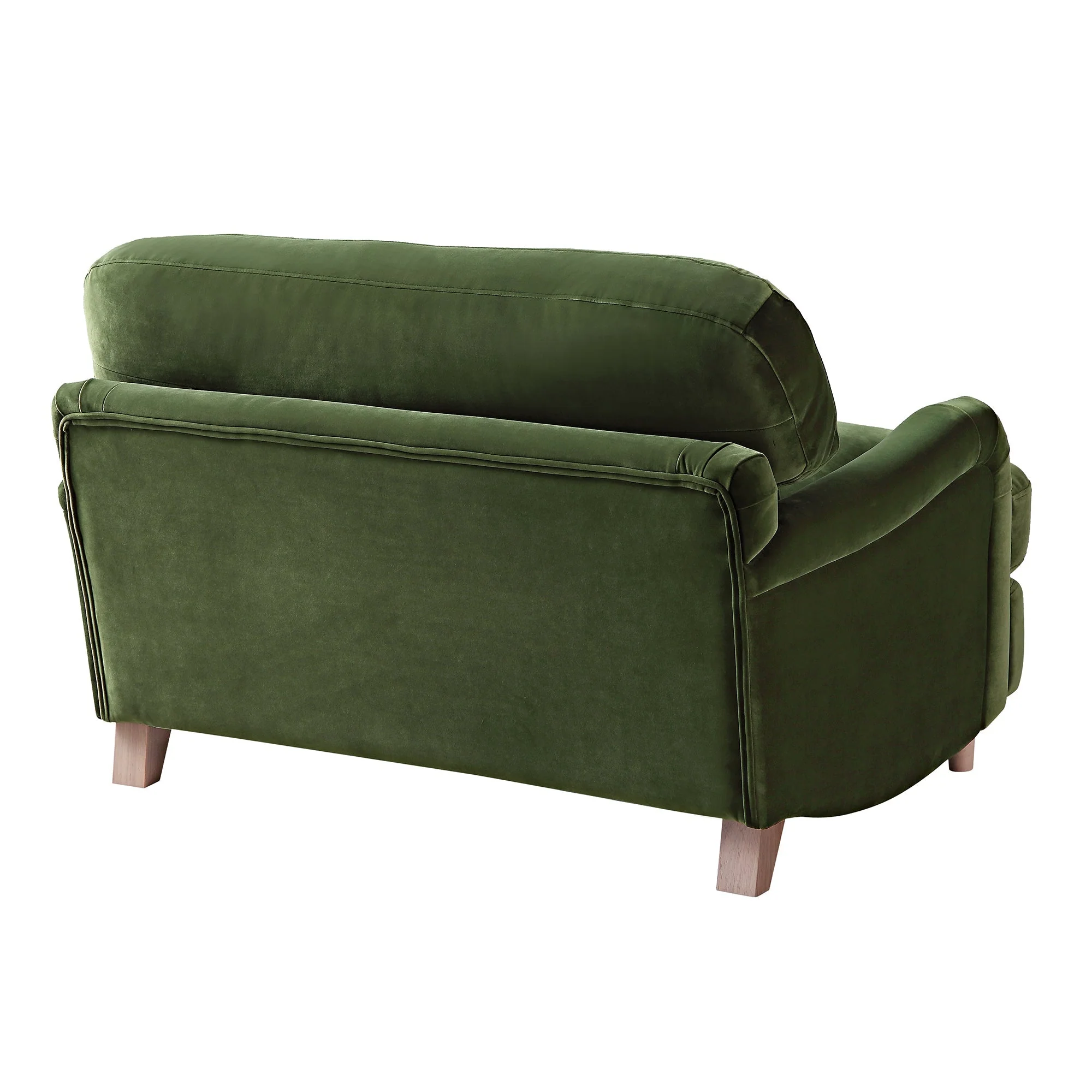 Fern Green Velvet Sofa, Loveseat