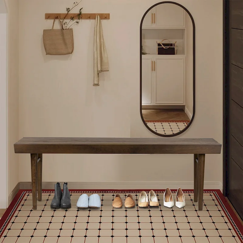 Baird Slatted Wooden Bench