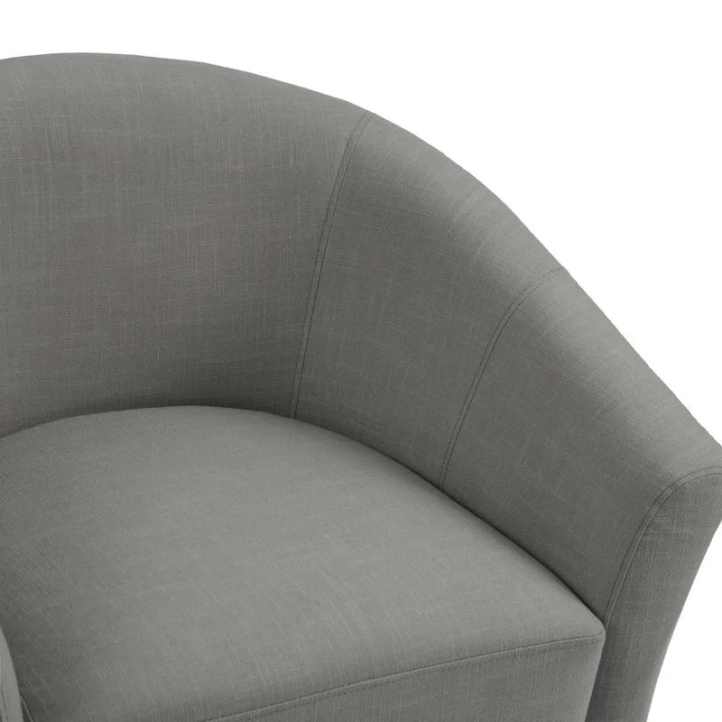 Modern Accent Chair Upholstered Barrel Chair
