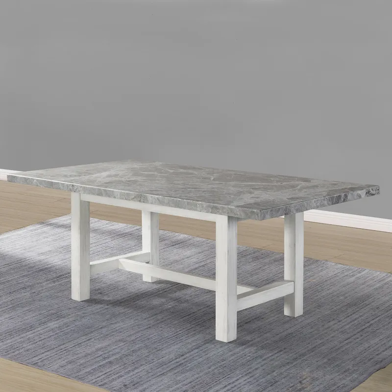 Cardella Marble Top 7-Piece Dining Set