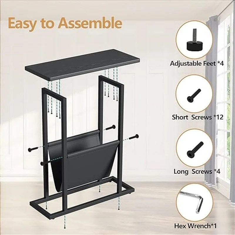 Small Narrow Side Table