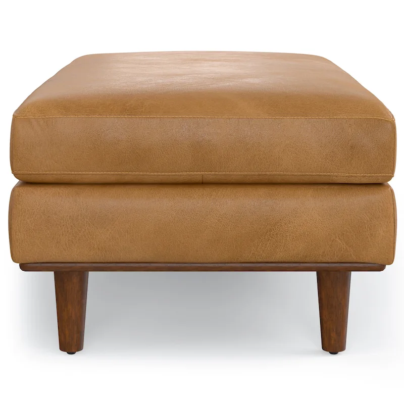 WYNDENHALL Brixley 49 inch Wide Mid-Century Modern Table Ottoman