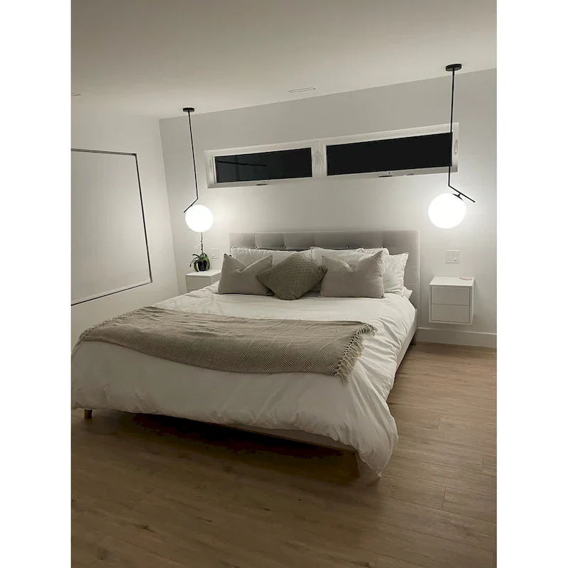 1LT Pendant, MB finish w/ Opal Glass