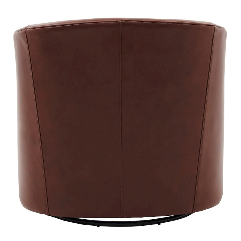 Walsh Top Grain Leather Swivel Chair