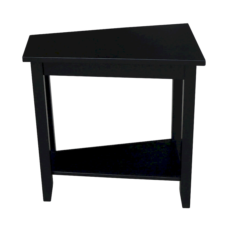 Keystone Solid Parawood Accent Table