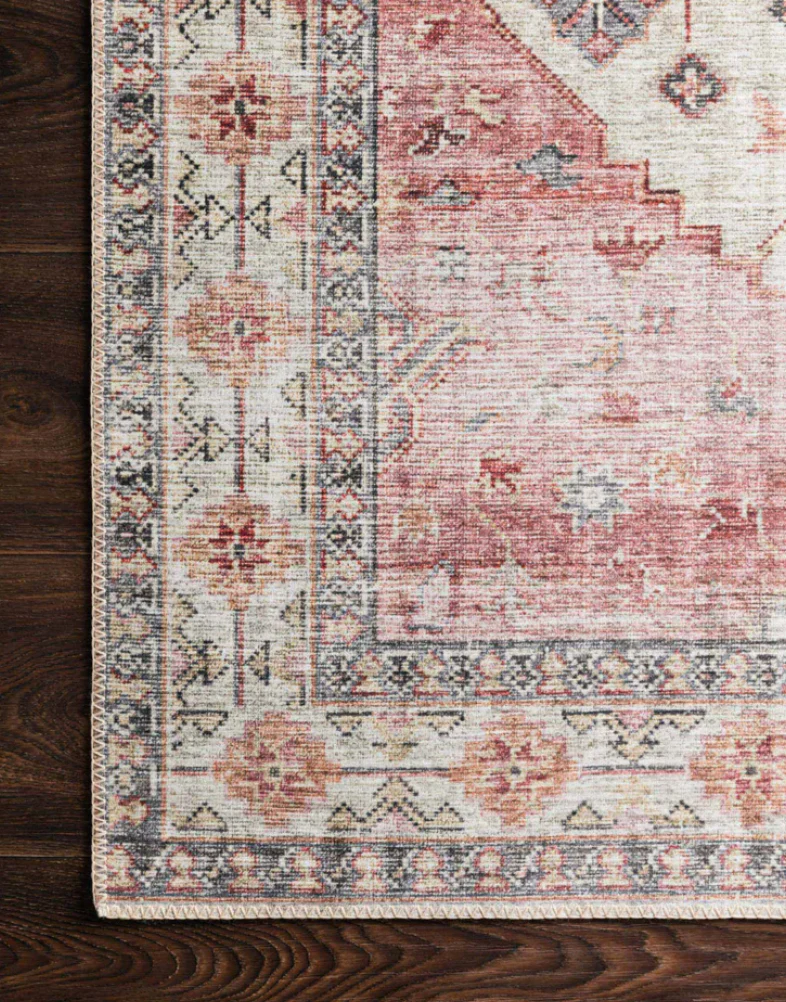 Skye Ivory/Berry Rug