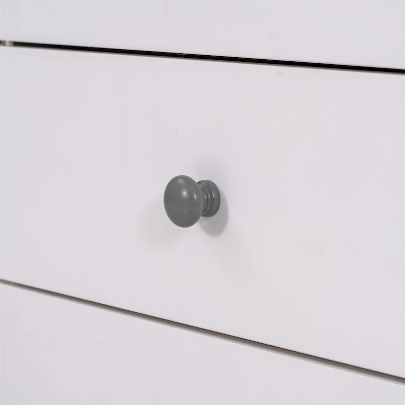 Kids Bedroom Wooden Storage Dresser with 6 Storage Drawers