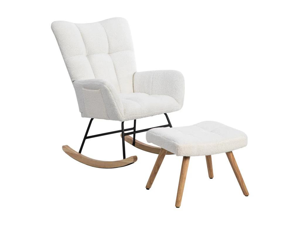 Rattan Armchair - Blanc (blanc)
